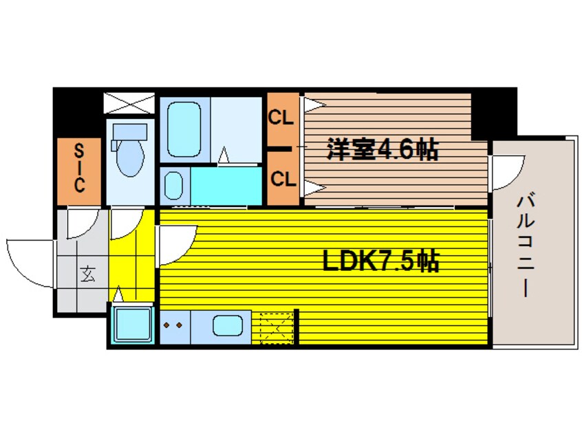 間取図 BPRレジデンス本町東