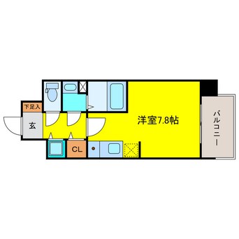 間取図 BLAU本町東