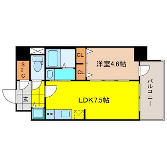間取図 BLAU本町東