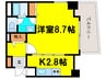 大阪メトロ谷町線/谷町四丁目駅 徒歩3分 7階 築39年 1Kの間取り