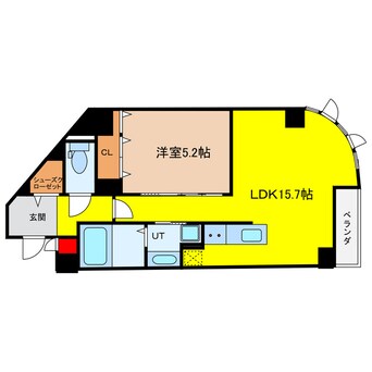 間取図 EL-Sia Umekita