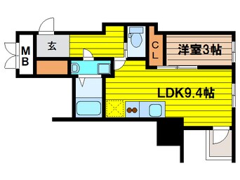 間取図 ＳＥＳＴ北浜