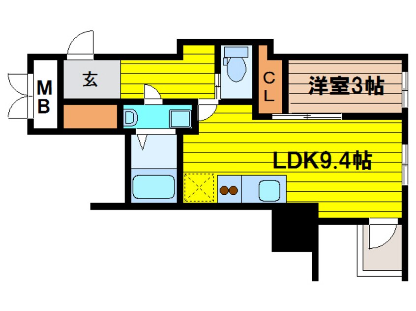 間取図 ＳＥＳＴ北浜