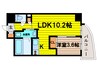 ＳＥＳＴ北浜 1LDKの間取り