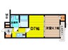 ＳＥＳＴ北浜 1DKの間取り