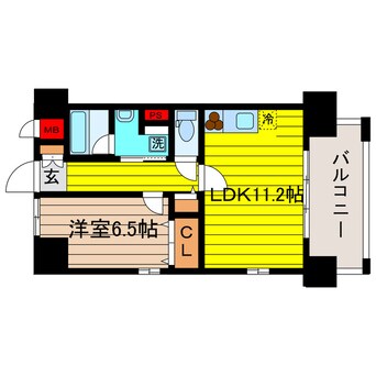 間取図 Ｖｅｎｄｏｍｅ梅田北