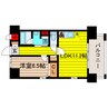 Ｖｅｎｄｏｍｅ梅田北 1LDKの間取り
