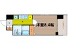 グランカーサ梅田北 1Kの間取り