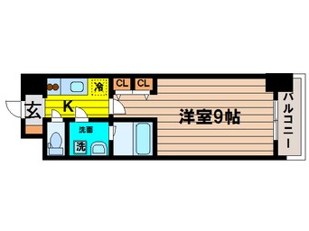 間取図 大阪メトロ御堂筋線/淀屋橋駅 徒歩5分 5階 築9年