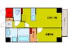 大阪メトロ谷町線/谷町九丁目駅 徒歩2分 4階 築8年 1LDKの間取り