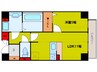 大阪メトロ谷町線/谷町九丁目駅 徒歩2分 3階 築9年 1LDKの間取り