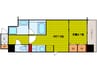 大阪メトロ御堂筋線/心斎橋駅 徒歩5分 11階 築9年 1DKの間取り