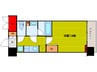 大阪メトロ御堂筋線/心斎橋駅 徒歩5分 13階 築9年 1Kの間取り