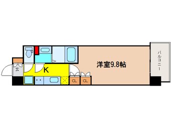 間取図 コンフォリア阿波座