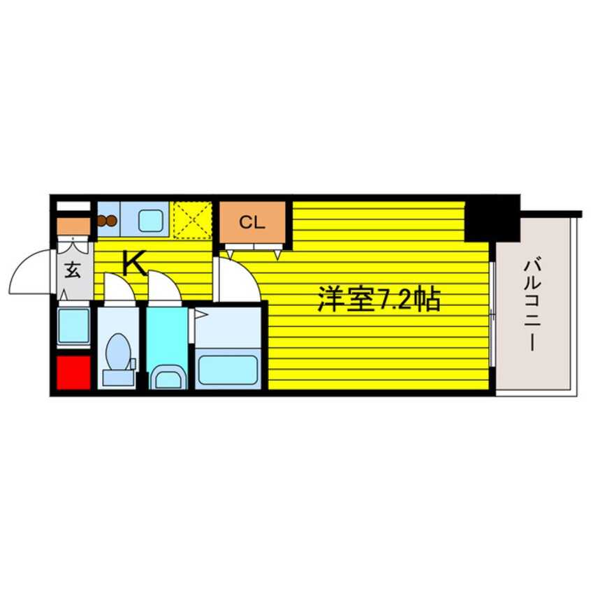 間取図 サムティ本町橋ⅡMEDIUS