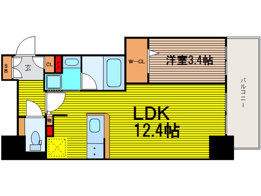 間取図 アーバネックス本町