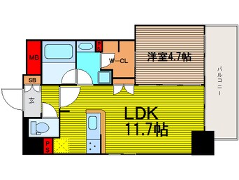 間取図 アーバネックス本町