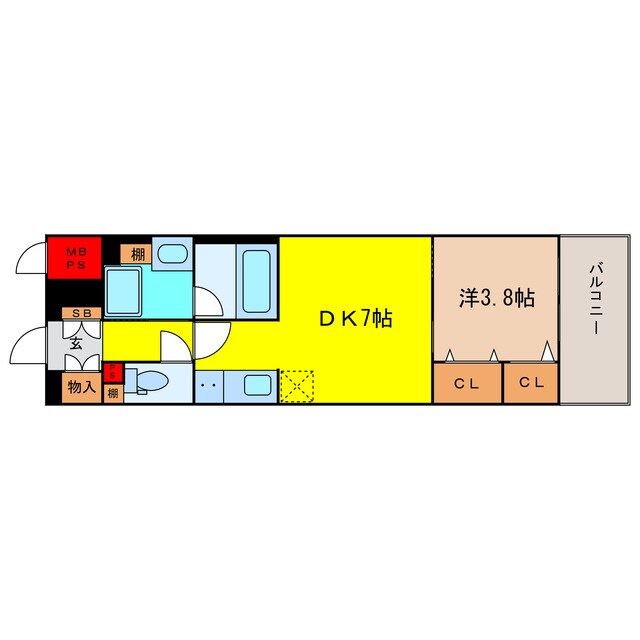 間取り図 レオンコンフォート本町東Ⅱ