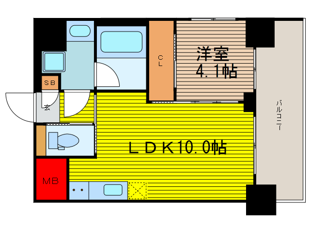 間取り図 ノルデンハイム天満橋　