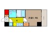 HS梅田EAST 1Kの間取り