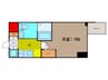 HS梅田EAST 1Kの間取り