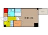 HS梅田EAST 1Kの間取り