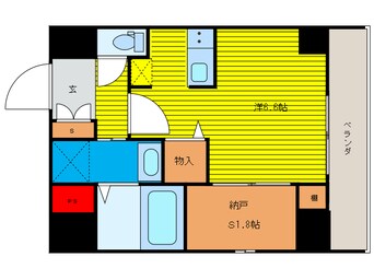 間取図 ONLYONE梅田北