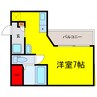 ひふみ苑 1Rの間取り