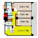 リーガル四ツ橋立売堀Ⅱの間取図