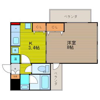 間取図 SK扇町公園