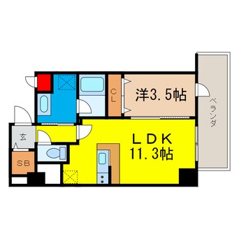 間取図 パンセ新町