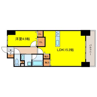 間取図 ＡＴＫレジデンスなにわ橋