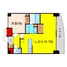 セレニテ心斎橋グランデ 1LDKの間取り