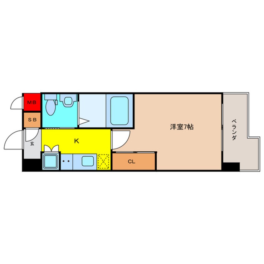 間取図 ファーストフィオーレ京橋パークフロント