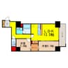 ル・マージュ新町 2LDKの間取り