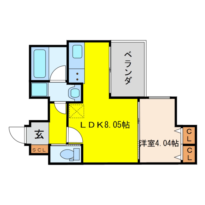 間取図 プレジオ本町