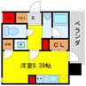 Metrosa南森町 1Kの間取り