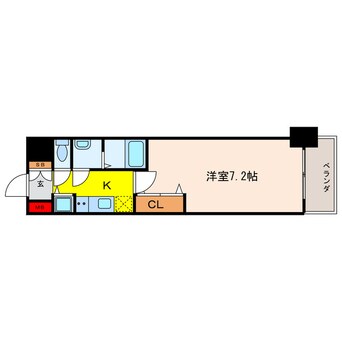 間取図 プランドール北浜