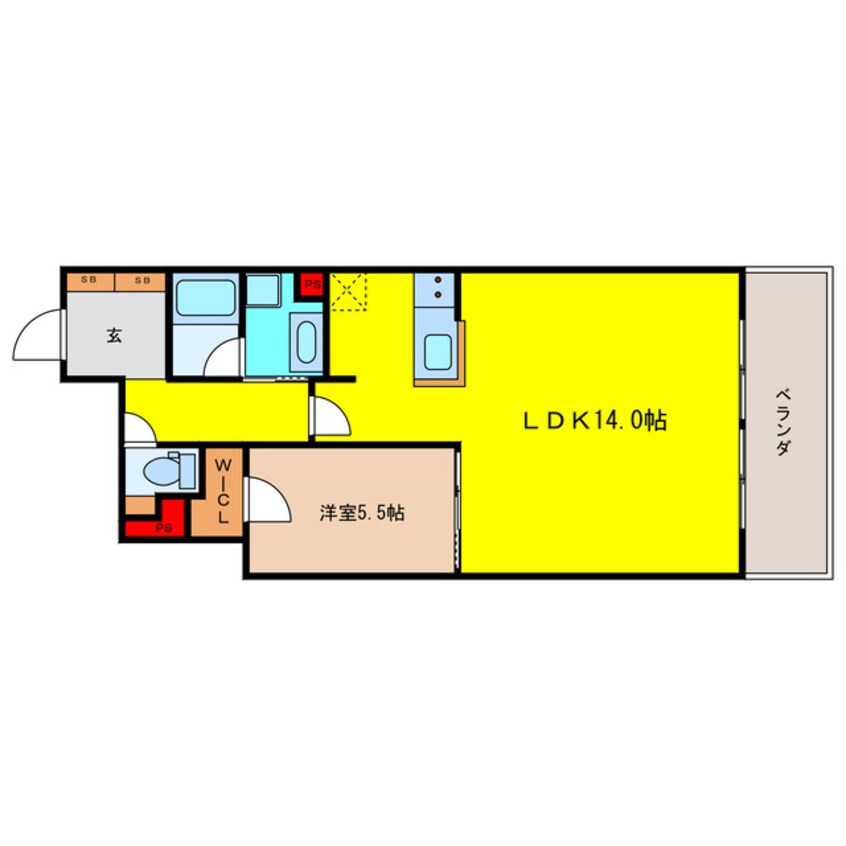 間取図 ＲＪＲ堺筋本町タワー