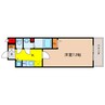 エスリード大阪城PREMIER（プルミエ） 1Kの間取り