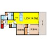 ＭＪＲ堺筋本町タワー 2LDKの間取り