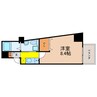 大阪メトロ谷町線/南森町駅 徒歩6分 12階 築11年 1Kの間取り