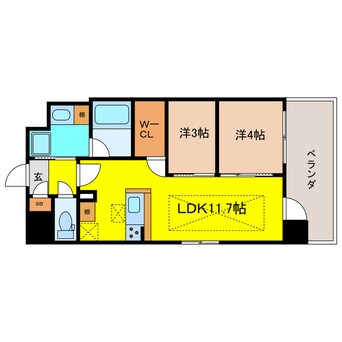 間取図 アーバネックス新町