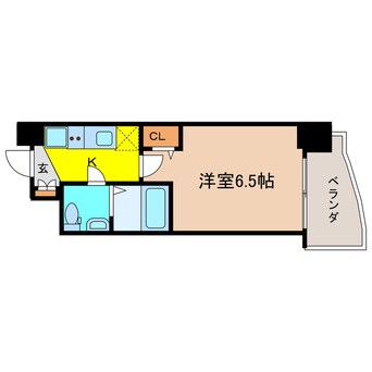 間取図 セレニテ天満橋アリア