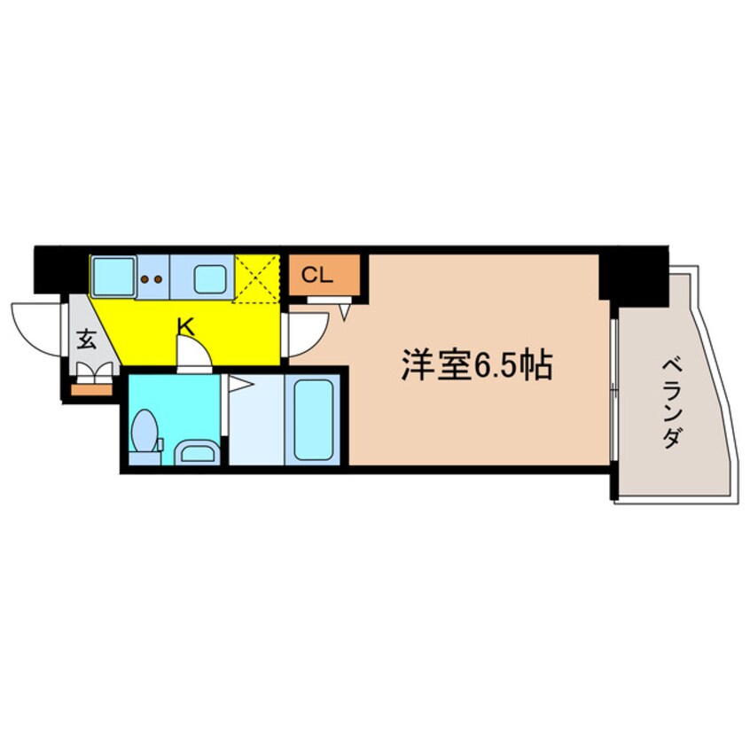 間取図 セレニテ天満橋アリア