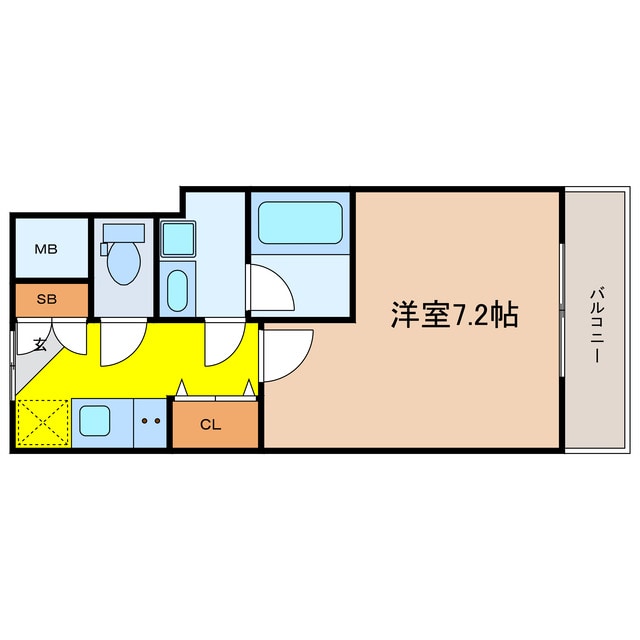 間取り図 BROAD 新うめきたRRESIDENCE