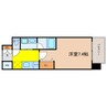 BROAD 新うめきたRRESIDENCE 1Kの間取り