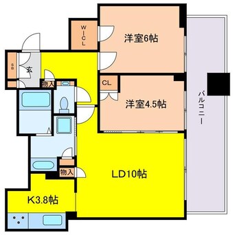 間取図 梅田ガーデンレジデンス