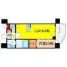 セレニテ中崎町リアン 1LDKの間取り