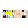 プレサンス松屋町ヴィゴラス 1Kの間取り